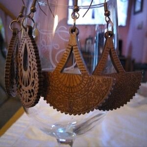 Wooden Earrings